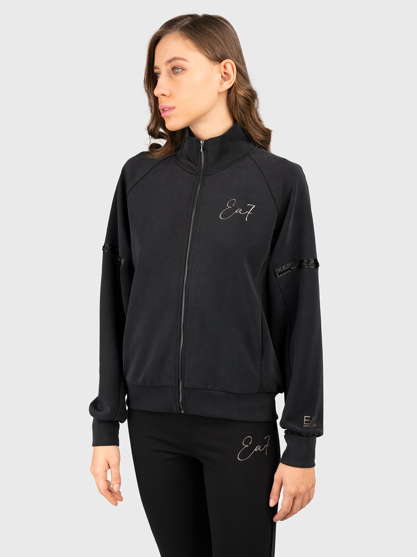 FELPA sweatshirt with logo detail brand EA7 Globalbrandsstore en