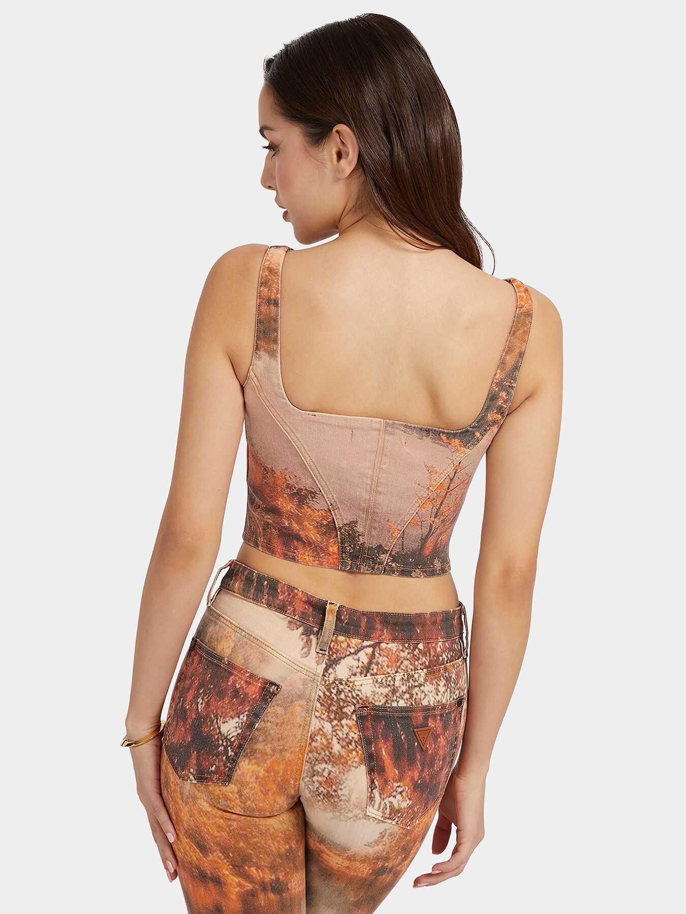 BELVEDERE bustier with zip brand GUESS — Globalbrandsstore.com/en