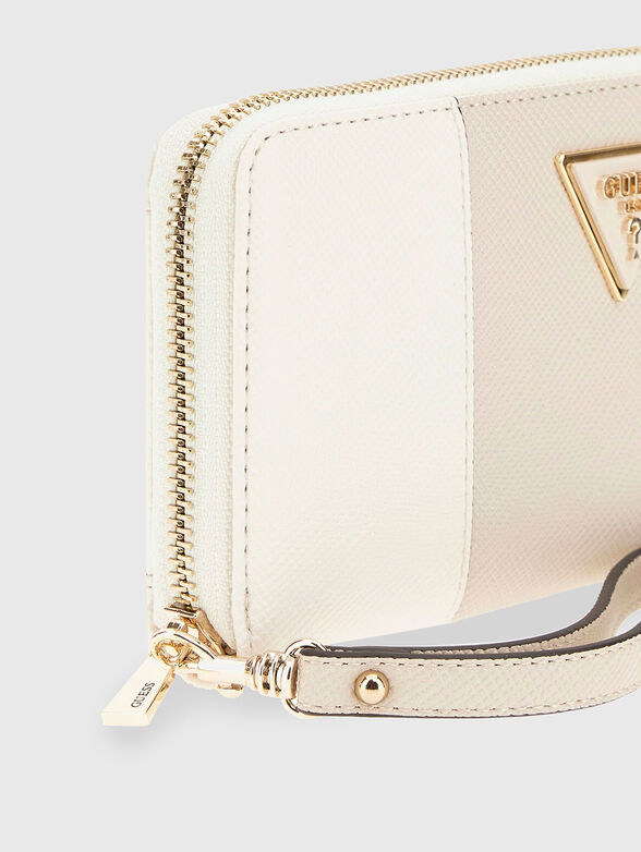 LAUREL wallet with triangular logo - 3
