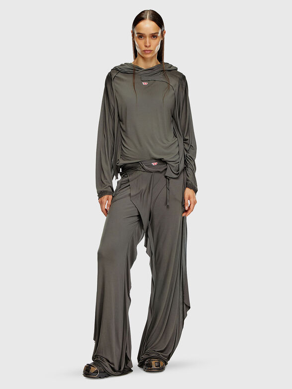 T-AGO sweatshirt with washed effect - 1