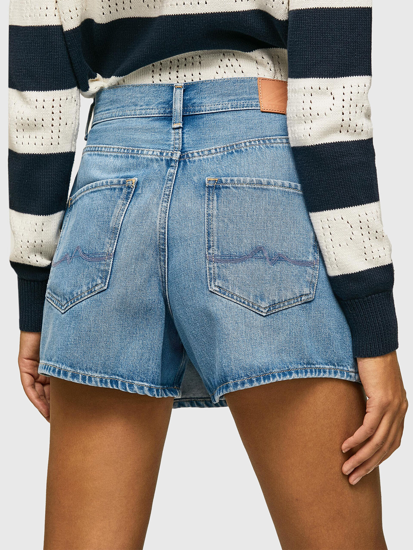 【U LAN】Tammy Suede Tiered Skirt Pants TAMMY skirt pants brand Pepe Jeans — Globalbrandsstore.com/en