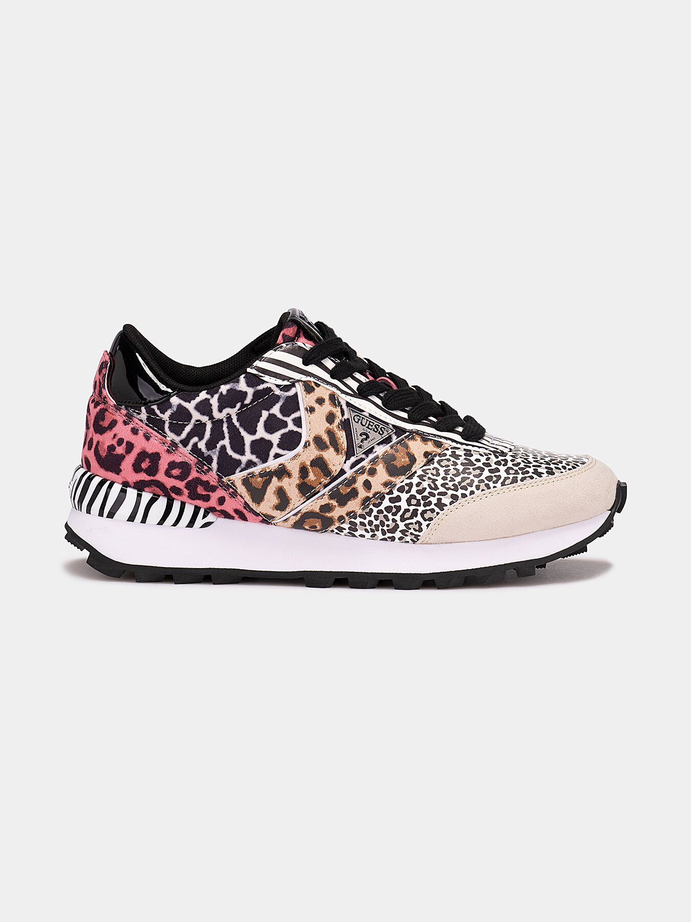 SAMSIN Sneakers with animal print brand GUESS Globalbrandsstore en