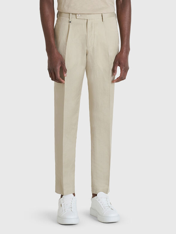 LUIS linen trousers - 1