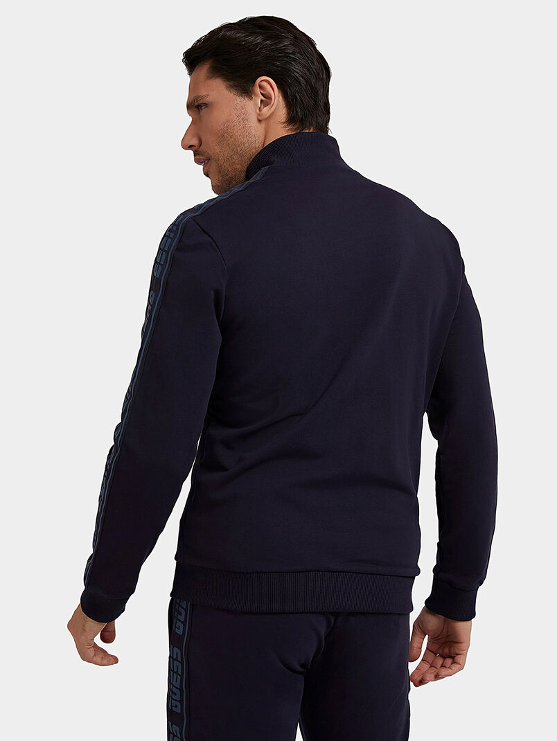 ARLO sweatshirt with zipper and logo accent - 3