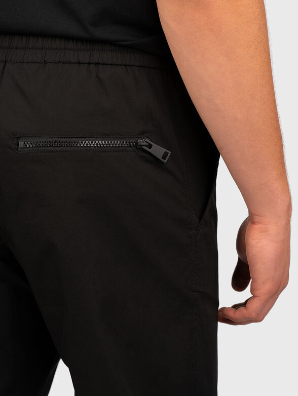 Black trousers with ties - 5