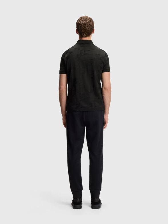 Polo shirt with a 3D jacquard pattern - 3