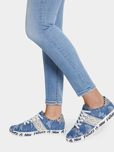 COSMIC Sneakers with camouflage print - 5