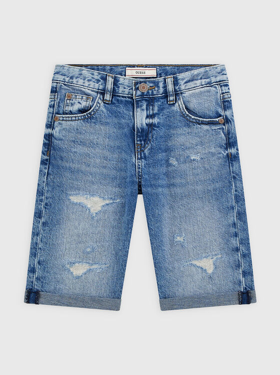 Дънкови къси панталони - 1