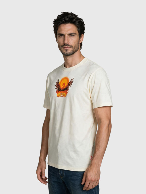 Cotton t-shirt with print - 2