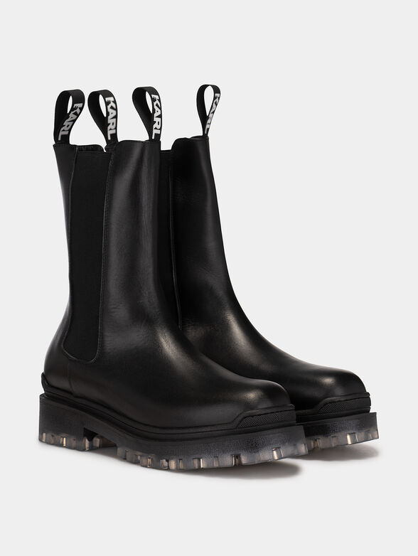 BIKER II boots with elastic panels - 2