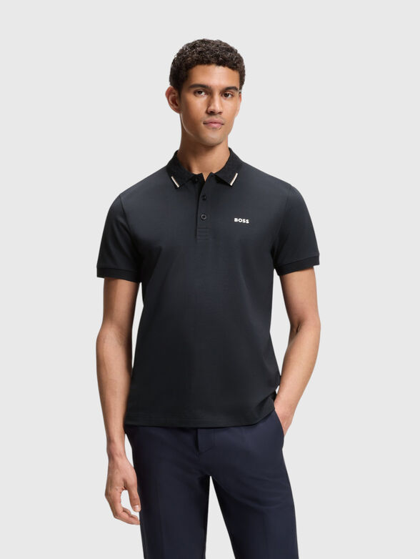 Short-sleeved polo shirt - 1