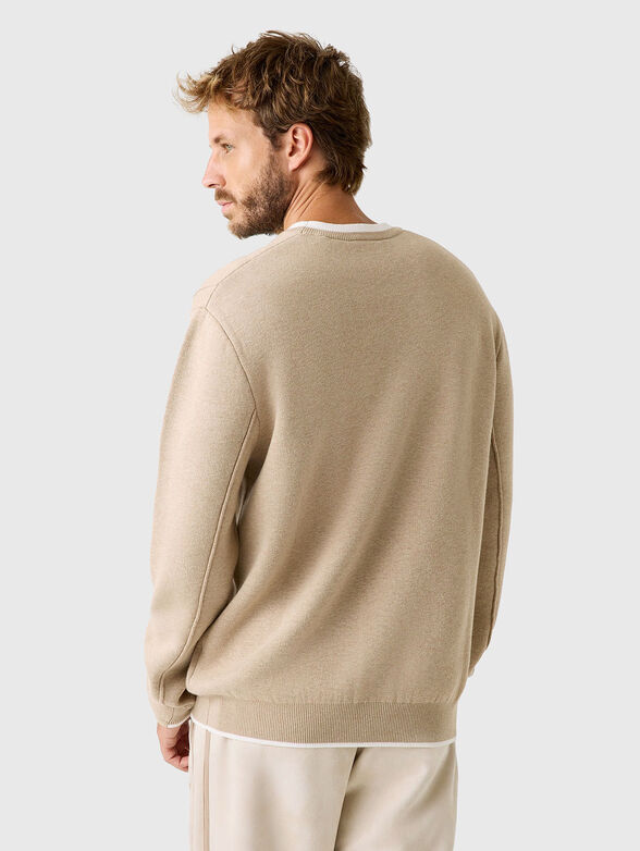 YAKI sweatshirt with embossed logo - 3