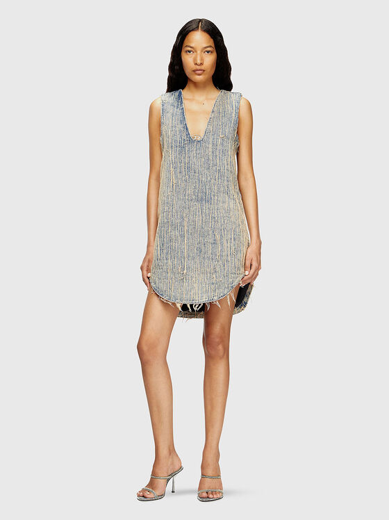 Дънкова мини рокля DE-LARIS-DRESS-S2 - 1