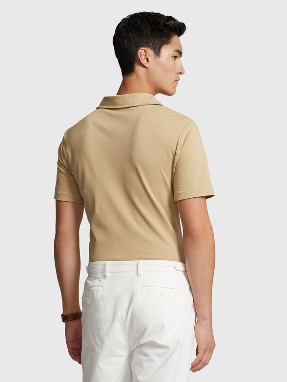 Beige polo-shirt - 3