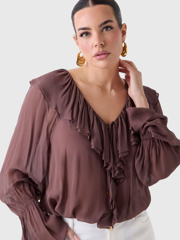 Lightweight viscose blouse - 3