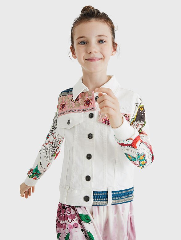 ALDUMBERRI Jacket with embroideries - 1