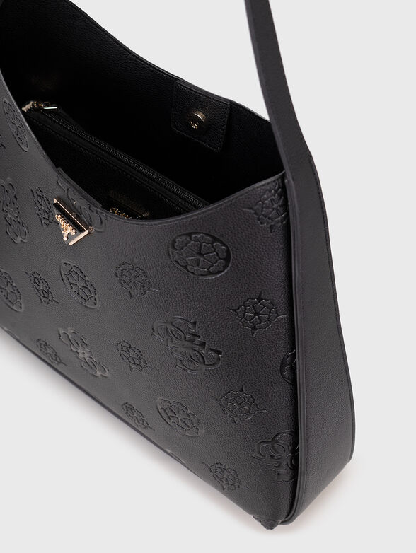 KEANDRA hobo bag with monogram print - 4