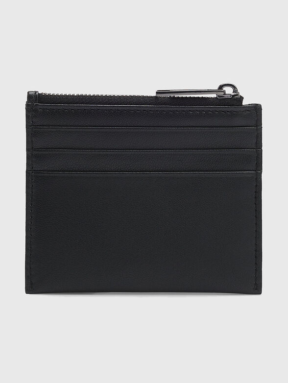 Leather cardholder with monogram - 2