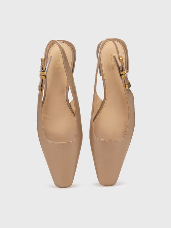 DARRINGTON crackled leather flat - 5