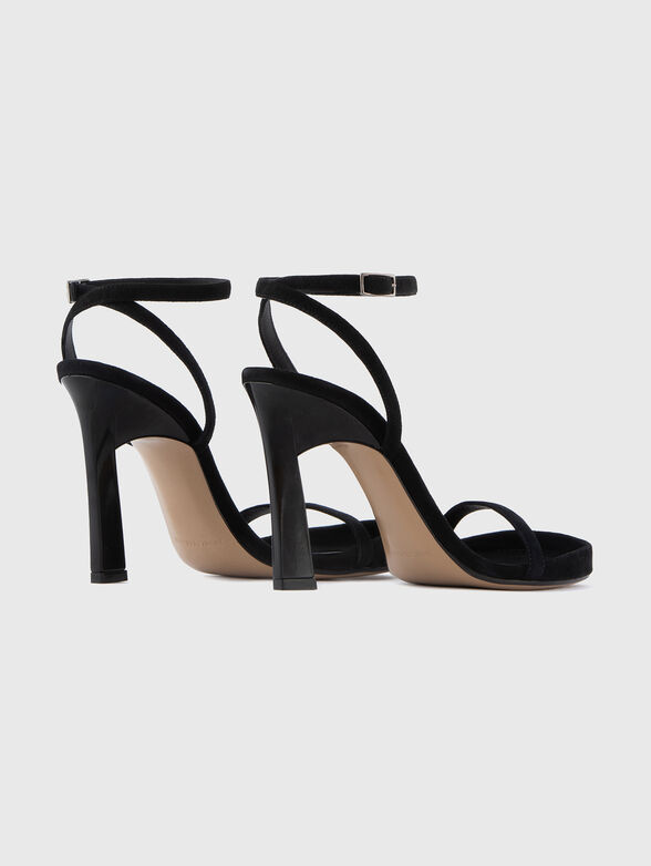 Suede heeled sandals - 3