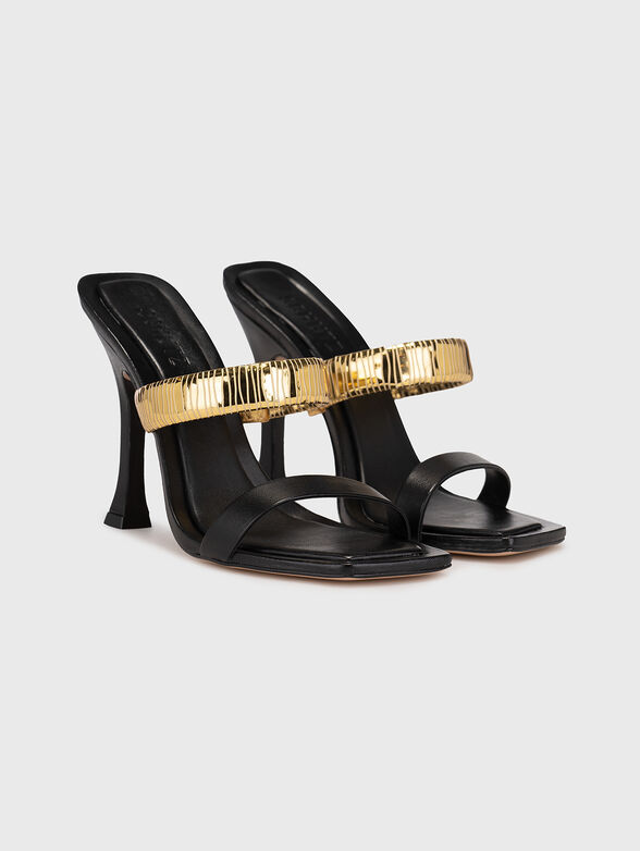 High-heeled sandals  - 1