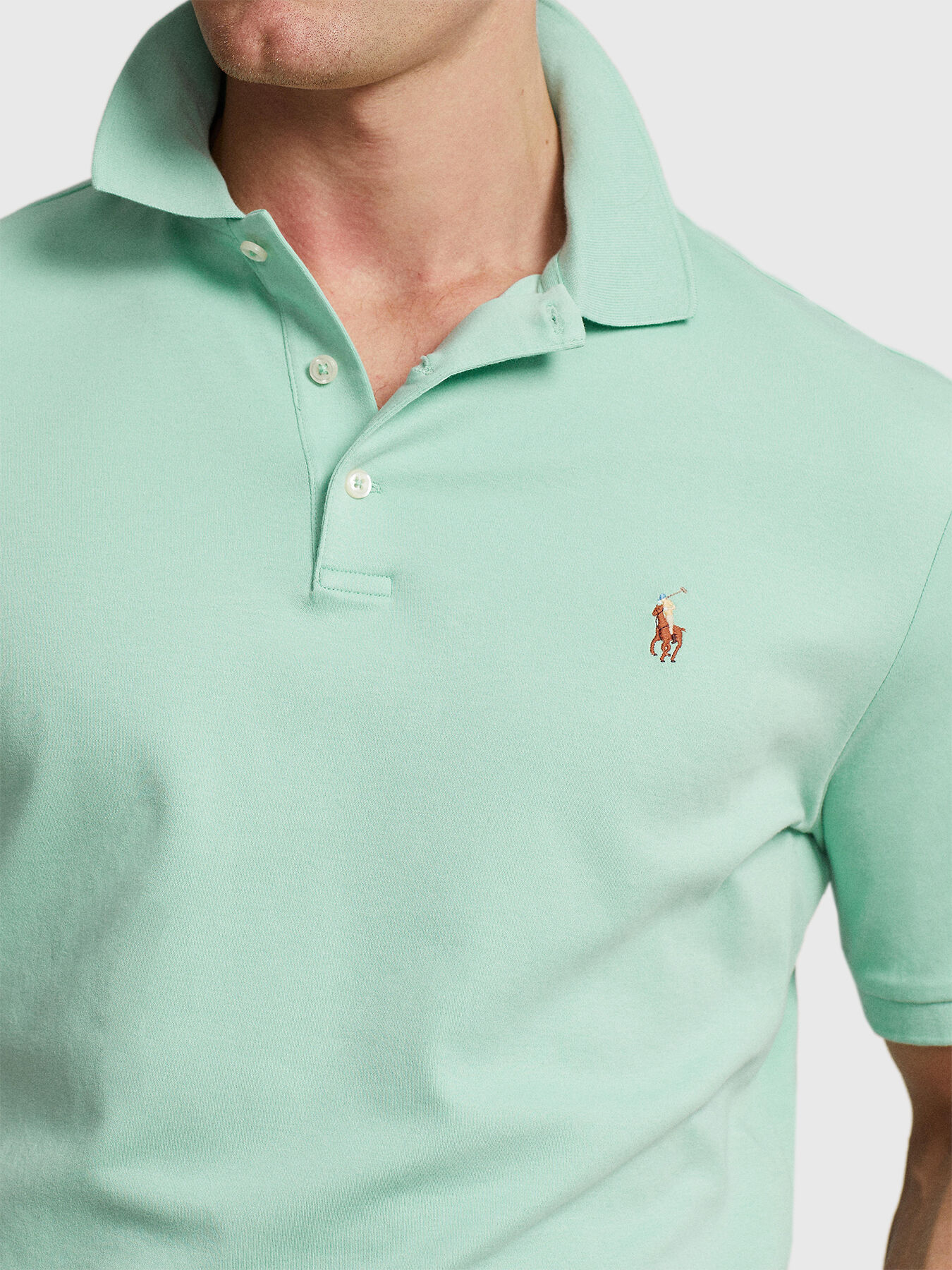 Tシャツ・カットソー Ralph Lauren Logo embroidery polo shirt (710704319 033) 0400020309606_BLUE?wid=600&hei