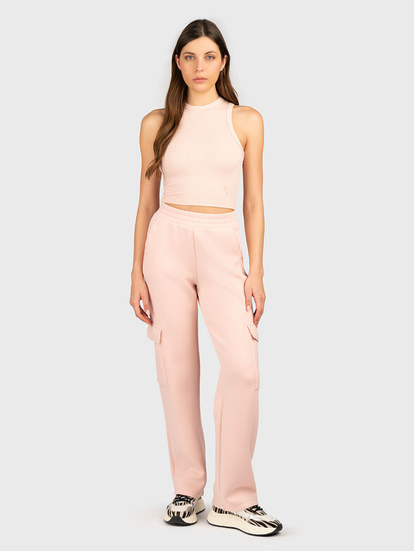 Beige sports pants - 4