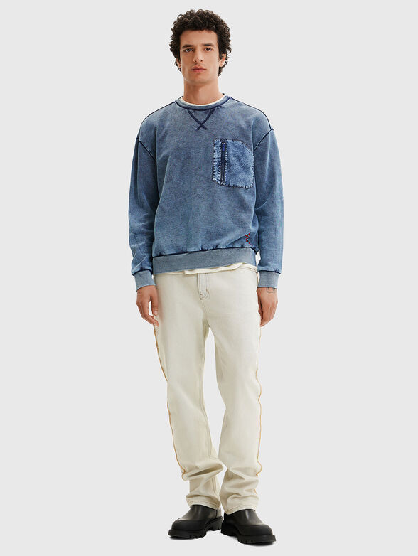 ALYSUM sweatshirt with accent pocket - 2