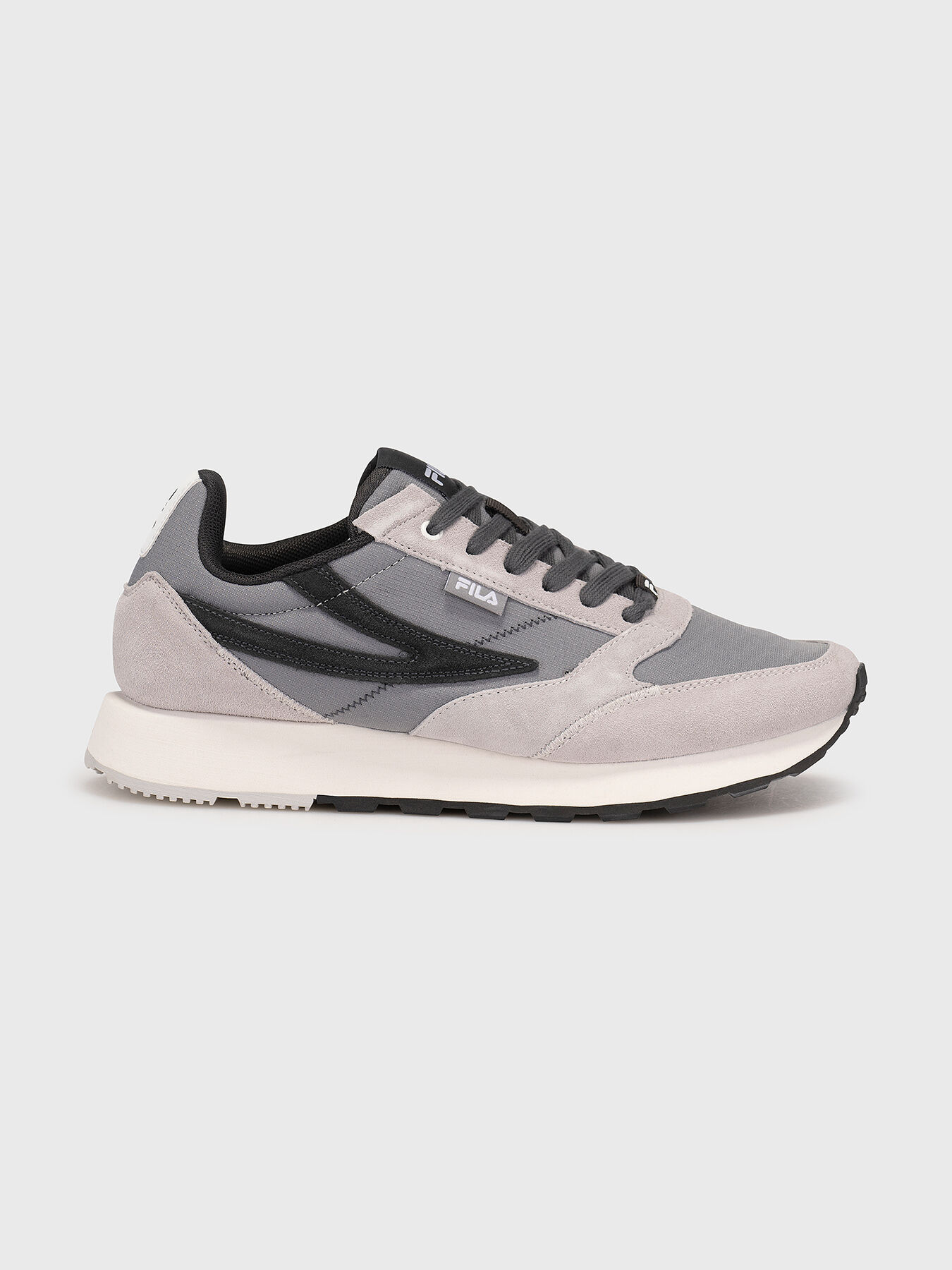 Grey suede filas deals