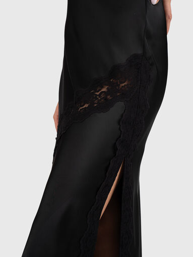 Saten midi skirt RELANDRA - 3