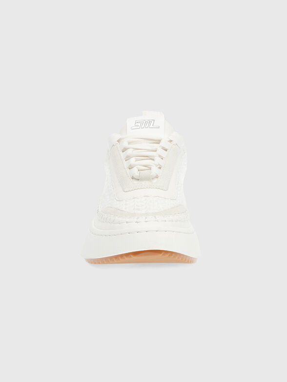 DOUBLETAKE sneaker in beige on platform - 5