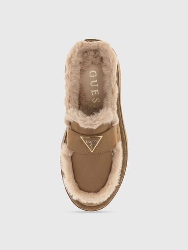 BRIDEEN shoes with triangular logo - 5