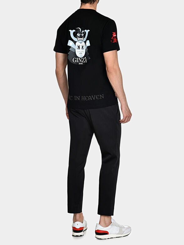 T-shirt TS004 with embroidery and prints - 2