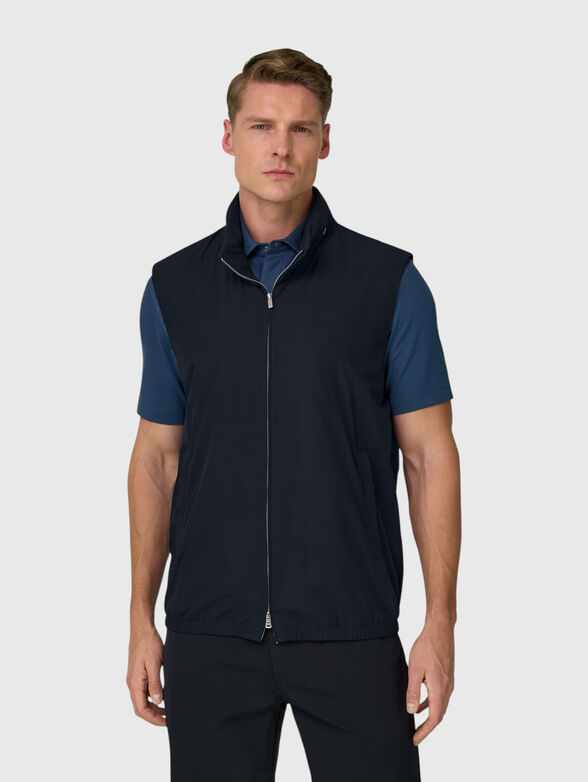 Vest with double zip - 1