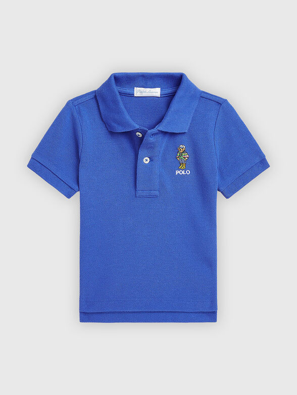 Polo Bear logo polo shirt - 1