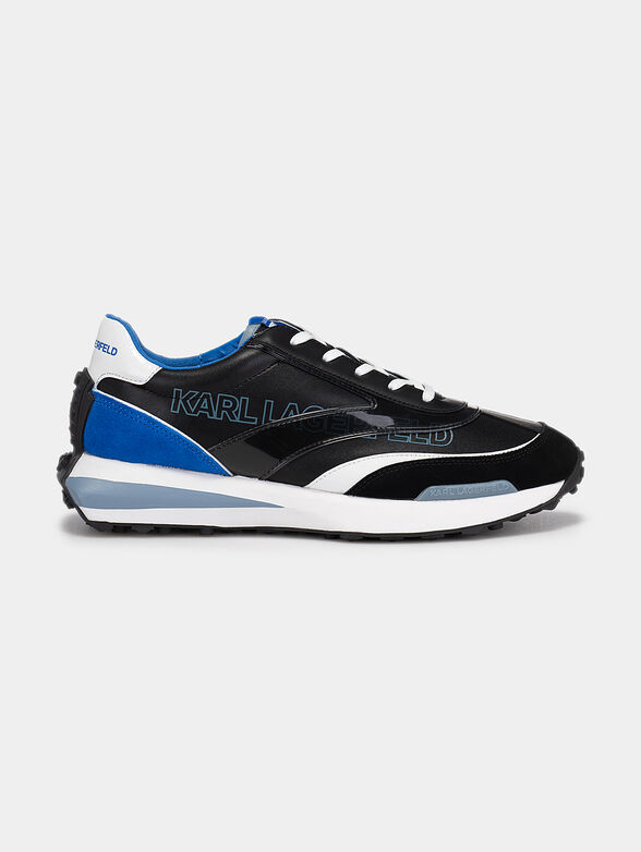 ZONE sneakers with blue accents - 1