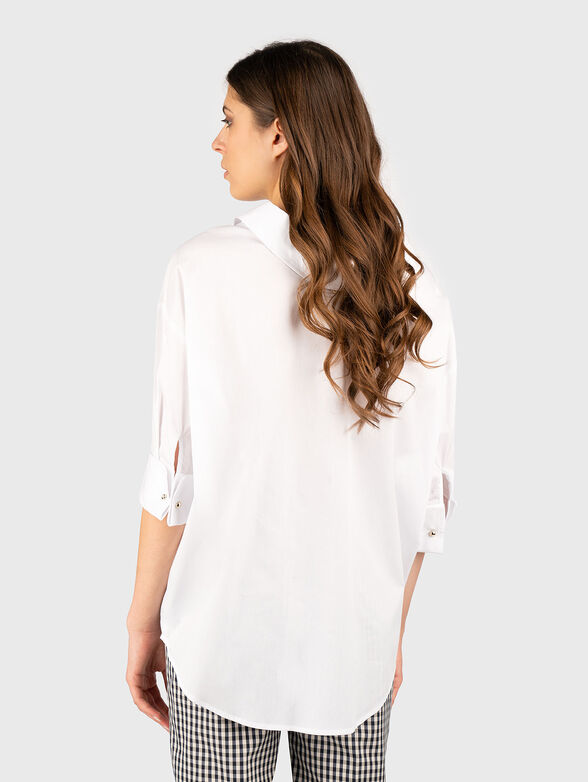 Cotton poplin shirt - 3