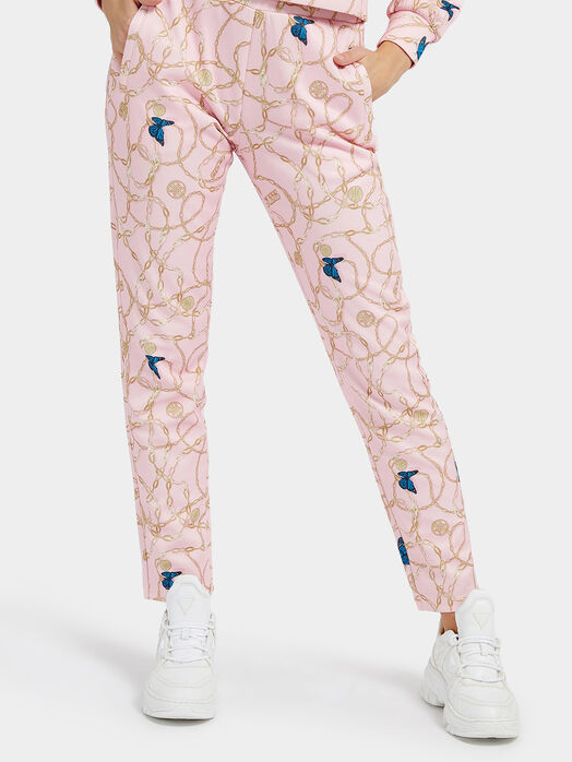 DONNA sports pants with print