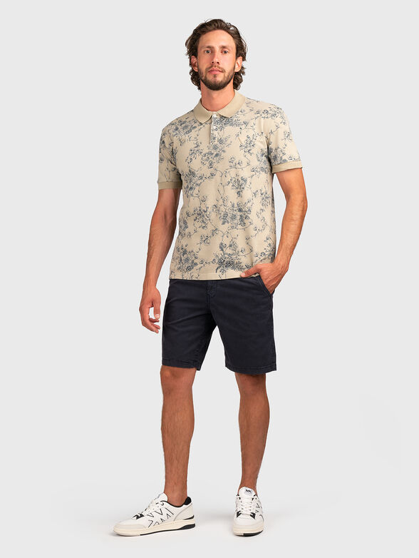 Polo shirt with floral accents - 2