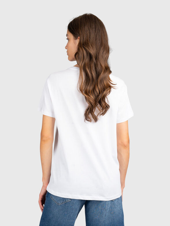 T-shirt with logo applique - 3