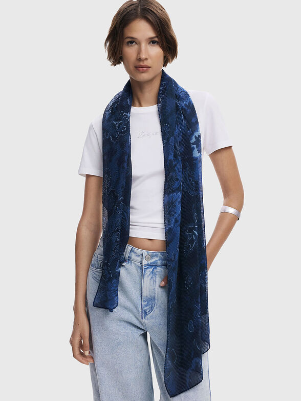 Scarf with paisley motifs - 2