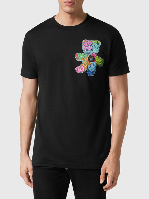 SMILE T-shirt with contrast print 