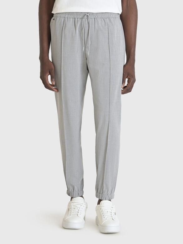 NATE black trousers - 1