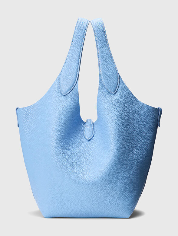 Leather bag with logo detail - 3