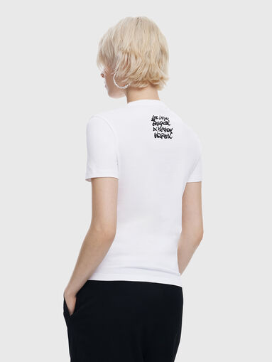 Cotton T-shirt with print - 2