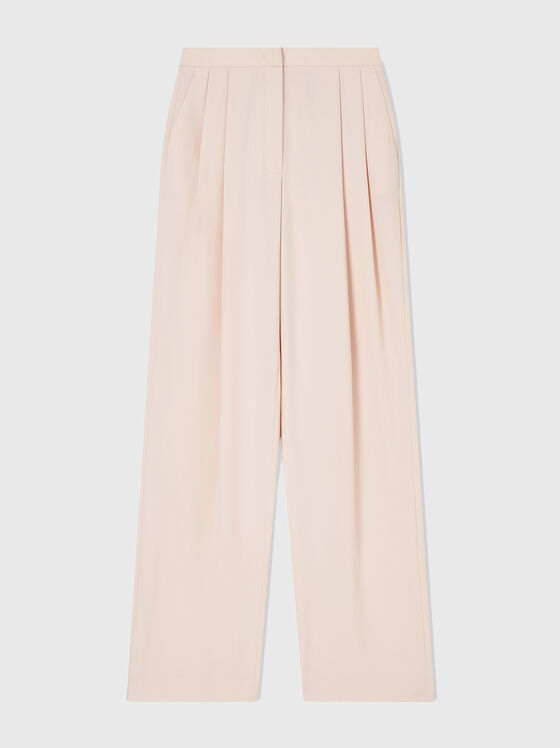 Панталон от габардин с плисе - 1