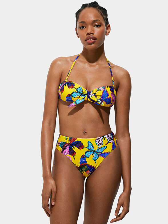 ALANA I swimsuit bottom with print - 1