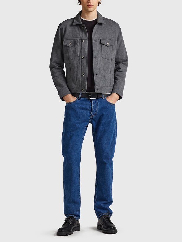 BRYSON grey cropped jacket - 2