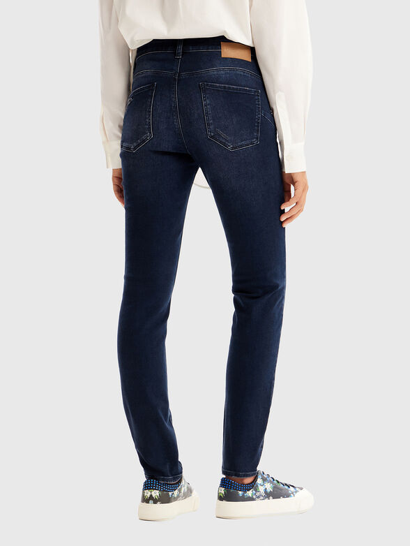 Embroidery skinny jeans - 2