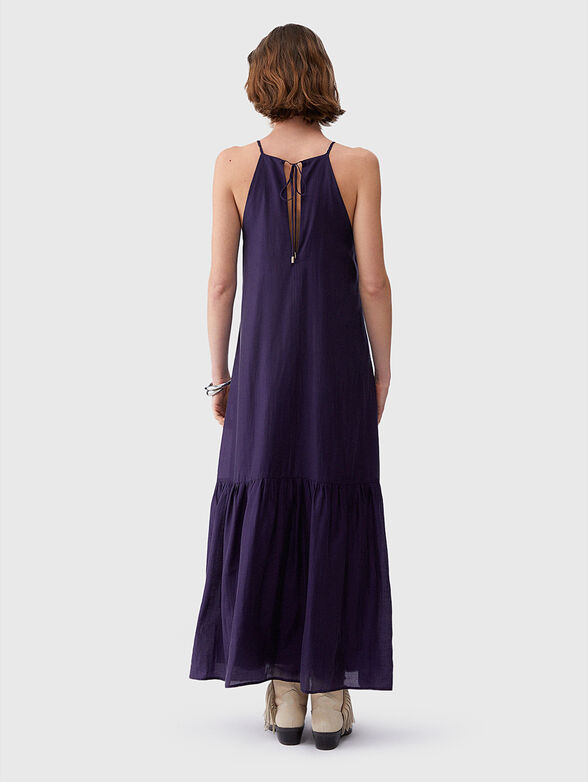 Maxi dress in purple - 2